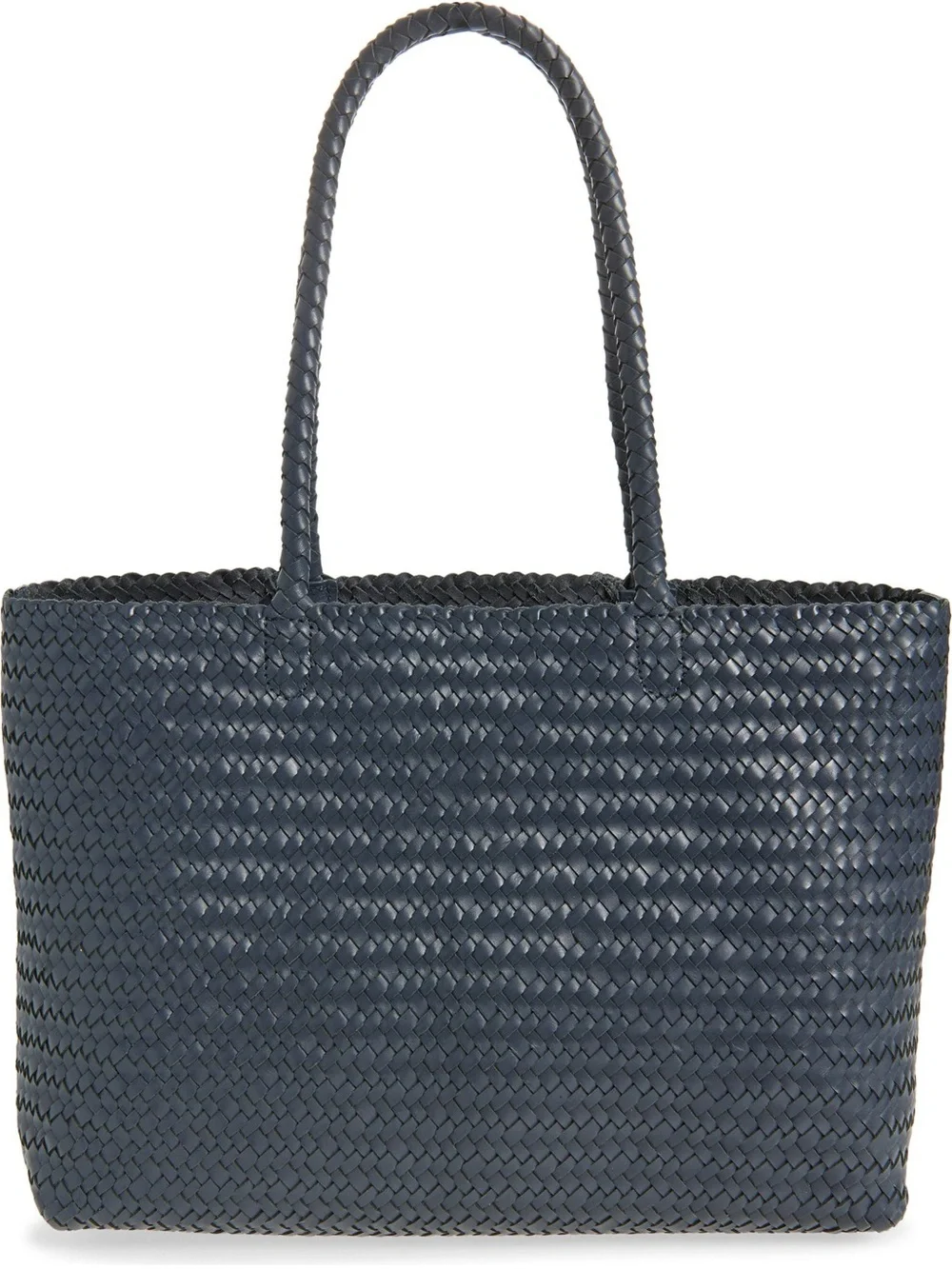 Madewell Cow Leather Handwoven Tote with seamless construction, black 🖤 - Picture 17 of 17